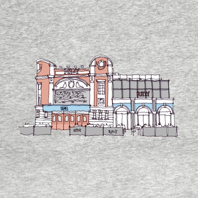 The Ritzy Brixton London by MARKDONNELLYILLUSTRATION